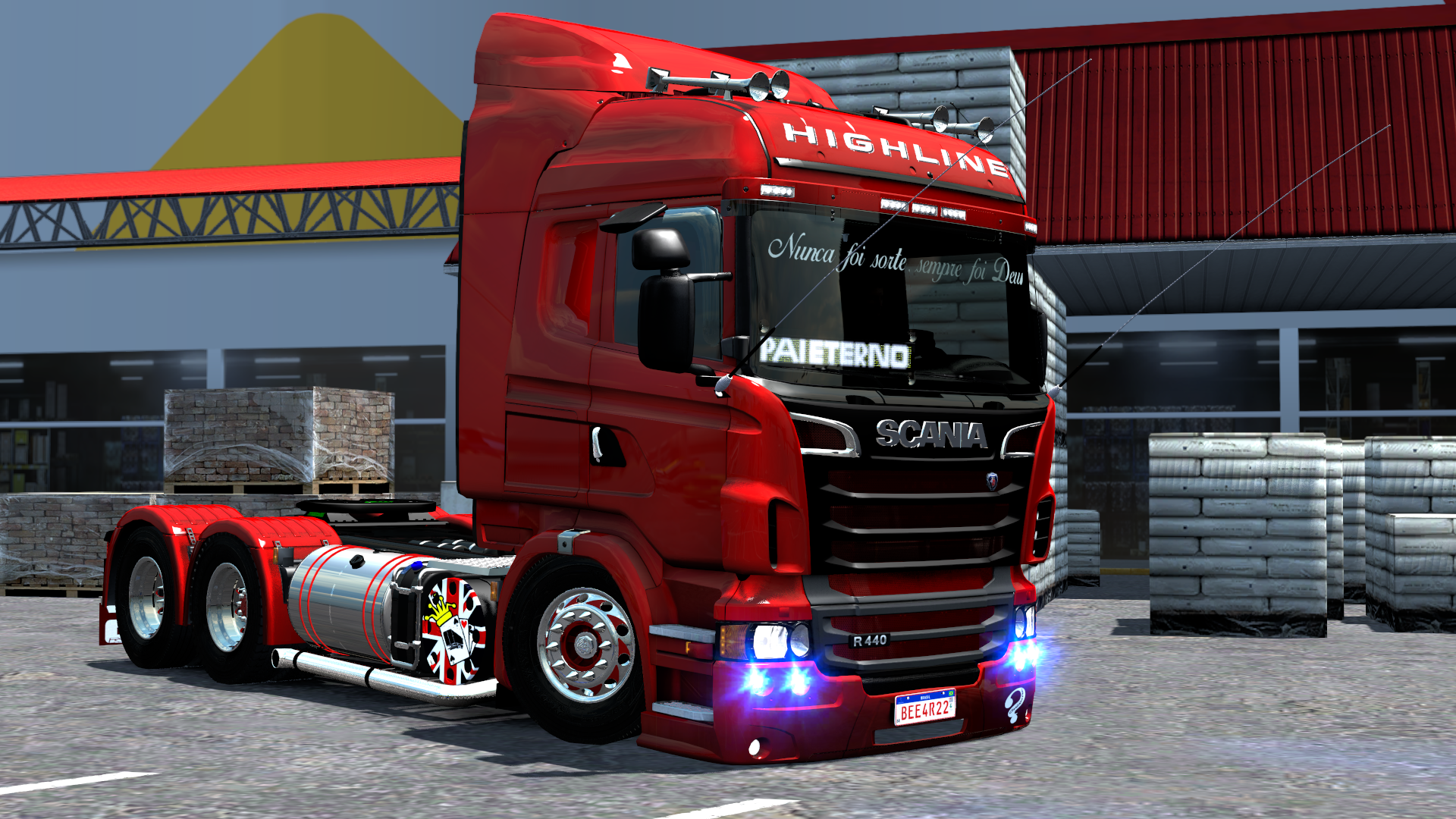 Scania Highline ano 2013, para aquele talento completo!, Nossos amIGos e  parceiros da Lelo Caminhões trouxeram esse Scania Highline ano 2013 para  aquele talento completo com pintura Prata Diamond e instalação