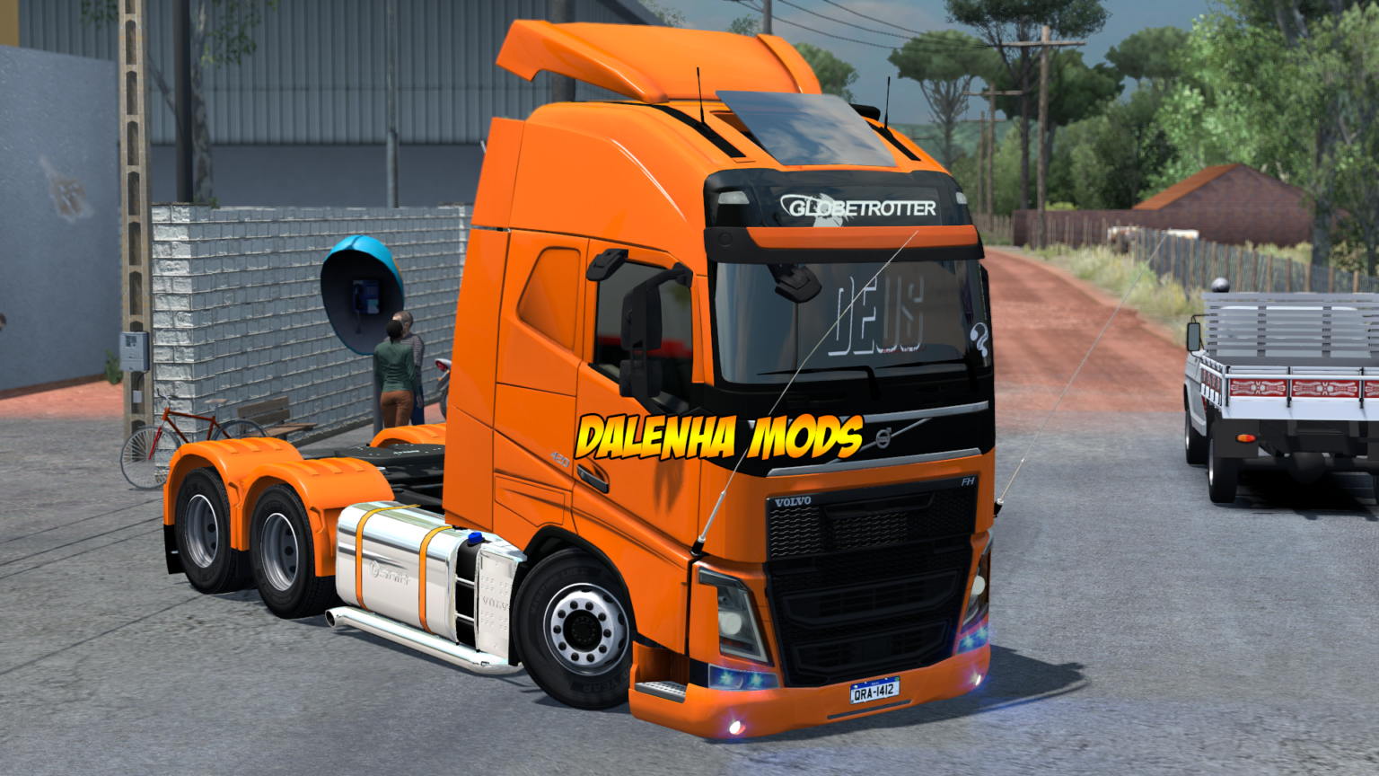 Caminhão Volvo Fh I Shift Qualificado Para Ets2 V137x Dalenha Mods