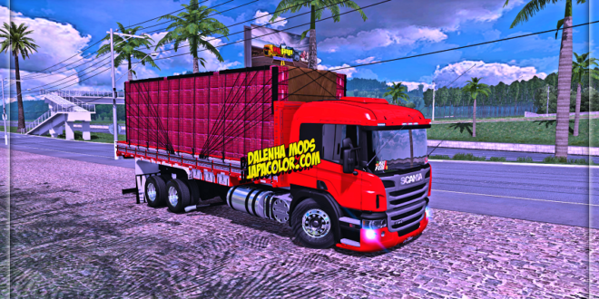 Caminhão Scania P310 Qualificada Mods Para Ets2 V.1.39.x - Dalenha Mods