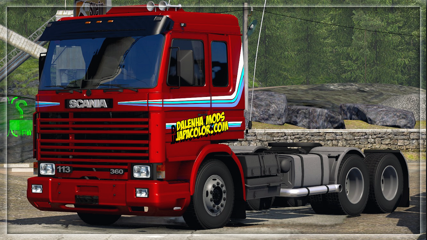  Caminhão Scania113 Frontal Mods Para Ets2 V.1.39.x