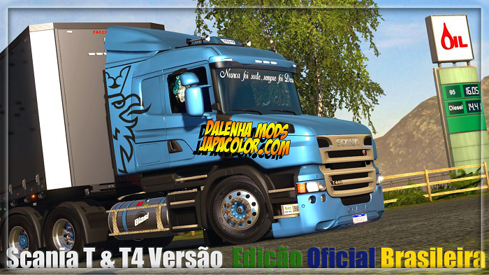 Caminhão Scania T e T4 Qualificada Mods Para Ets2 V.1.39.x