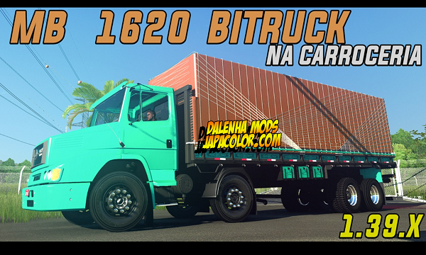 Design Truck Of Brazil - mb 1620 bitruck vandeleia :D by: Brunoo