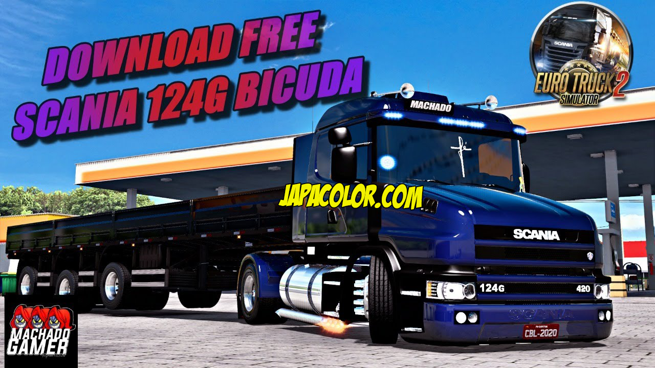 Caminhão Scania 124G Bicuda Top Qualificada Mods Ets2 1.43 - Dalenha Mods