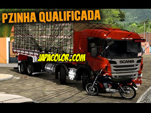Caminhão Scania P310 Bitruck Arqueada Qualificada Mods Ets2 1.43 - Dalenha  Mods