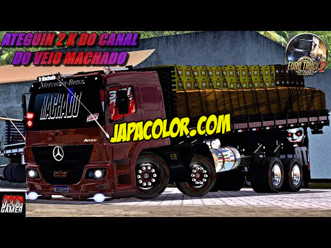 Caminhão Bob Arqueado Top Mods Para Ets2 V.1.40.x - Dalenha Mods