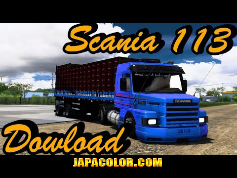 Caminhão Scania 113H Mods Ets2 1.41