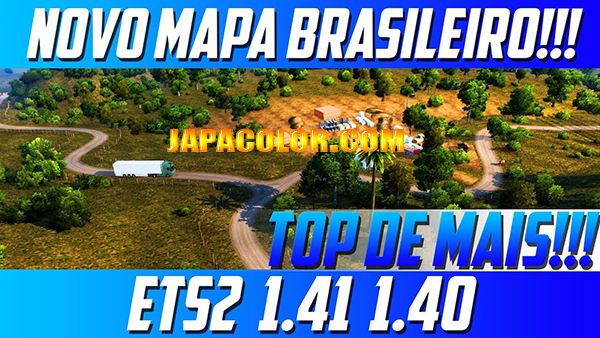 Novo Mapa Brasileiro Top Mods Ets2 1.41