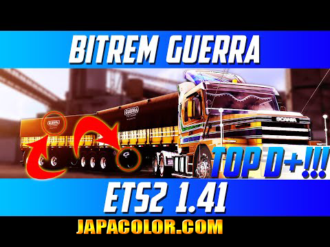Reboque Bitrem Guerra Top Mods Ets2 1.41
