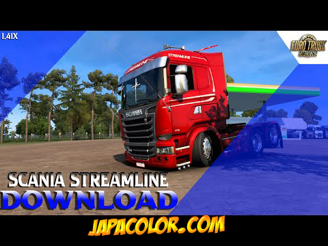 Caminhão Scania Streamline Qualificada Mods Ets2 1.41