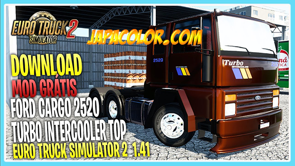 Caminhão Ford Cargo 2520 Mods Ets2 1.41 - 1.42