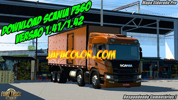 Caminhão Scania P360 Qualificada Mods Ets2 1.41 - 1.42