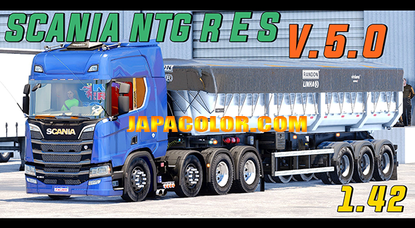 Caminhão Scania P310 Bitruck Arqueada Qualificada Mods Ets2 1.43