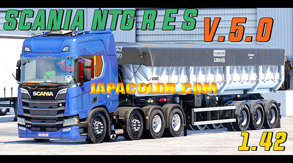 Caminhão Scania NTG R e S V.5.0 Qualificada Mods Ets2  1.42