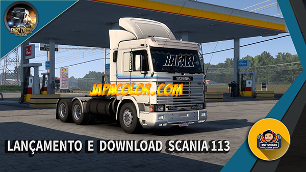 Caminhão Scania 113 Frontal Top Mods Ets2 1.41 - 1.42