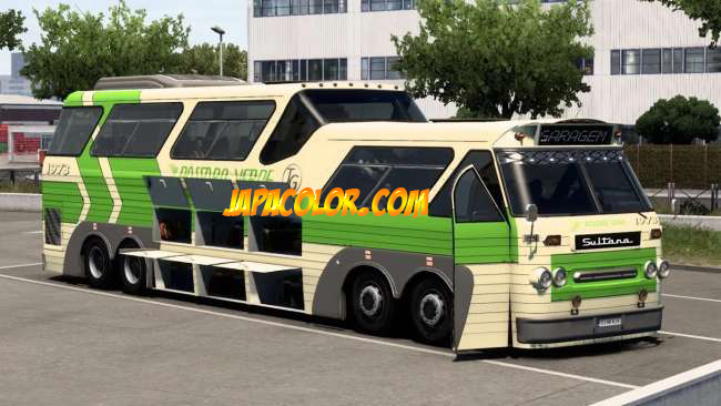 Ônibus SULTANA PANORAMICO Mods Ets2 1.42