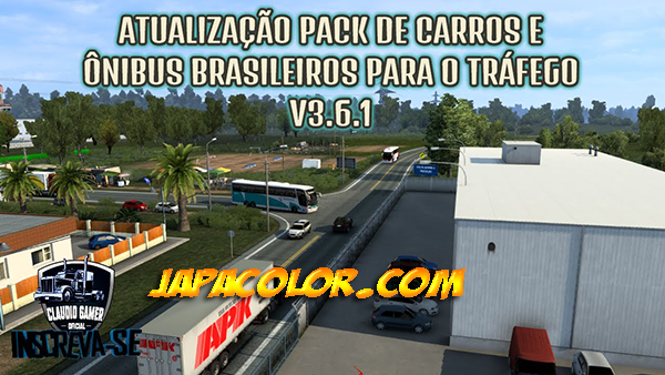 Pack de Carros e Ônibus Brasileiros Para o Tráfego Ets2 1.43