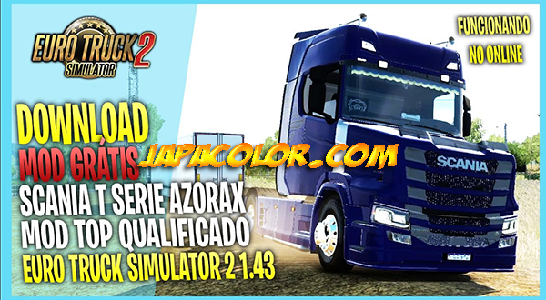 Caminhão Scania Bitruck Arqueada Qualificada Mods Ets2 1.43 - Dalenha Mods