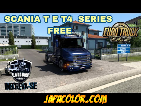 Caminhão Scania T eT4 Series Com Muitos AcessóriosMods Ets2 1.43