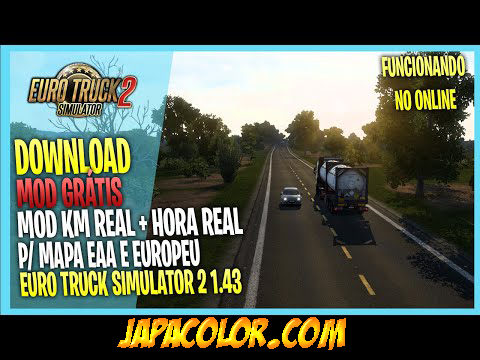 Mod KM Real + Hora Real Mods Ets2 1.43