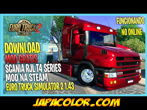  Caminhão Scania RJL T+T4 Series Mods Ets2 1.43