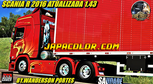 Caminhão Scania P310 Bitruck Arqueada Qualificada Mods Ets2 1.43 - Dalenha  Mods