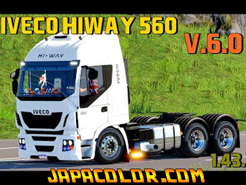 Caminhão IVECO HIWAY 560 BR Qualificado Mods Ets2 1.43
