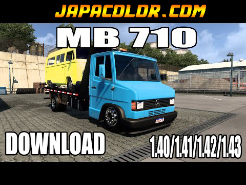 Caminhão MB 710 Com Vários Chassis Mods Ets2 1.43