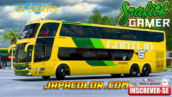 Ônibus Marcopolo G6 1800 DD 6x2 Mods Ets2 1.43