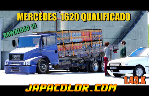 Caminhão Mercedes 1620 Qualificado Mods Ets2 1.43