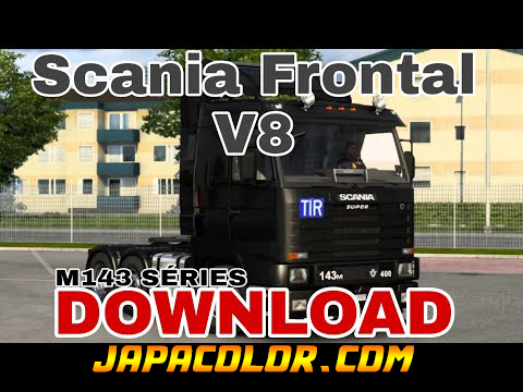 Caminhão Scania Frontal V8 Séries Mods Ets2 1.43