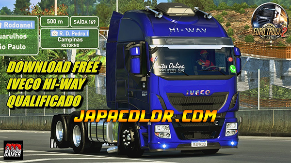 Caminhão Iveco HI-WAY Qualificado Mods Ets2 1.43