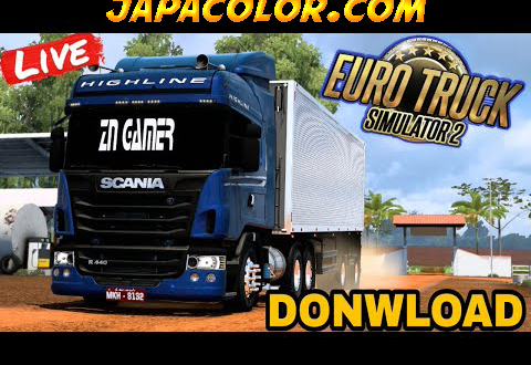 Caminhão New Scania Com Suspensão a Ar e Rebaixada Mods Ets2 1.43 - Dalenha  Mods