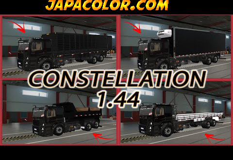 Caminhão Bob Constellarion Vários Chassis Mods Ets2 1.44