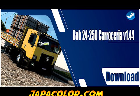 Caminhão Bob 24-250 Carroceria Top