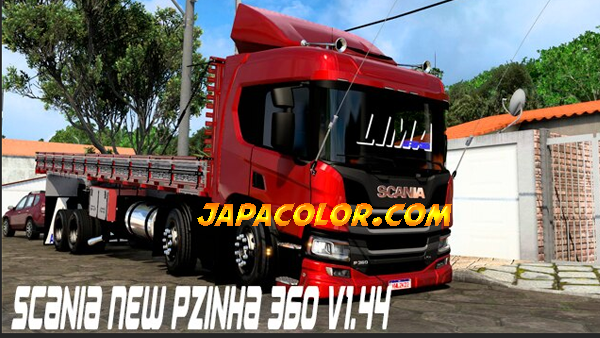 Scania New Pzinha 360 qualificada