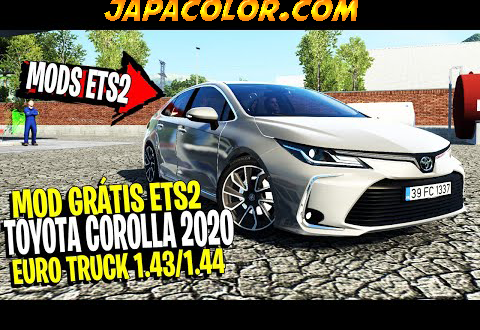 Carro Toyota Corolla 2020 Mods Ets2 1.44