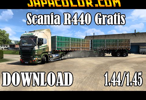 Caminhão Scania R440 Qualificada Mods Ets2 1.44
