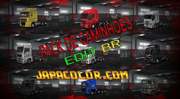 Pack de Caminhões Brasileiros Mods Ets2 1.44