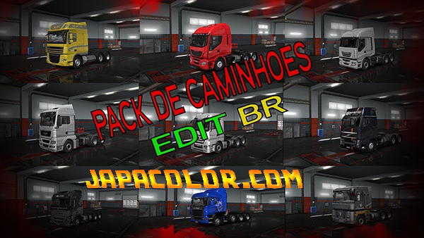 Pack de Caminhões Brasileiros Mods Ets2 1.44