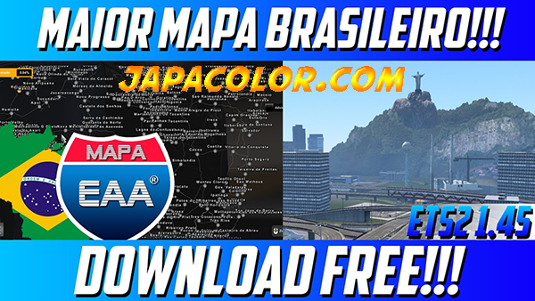 Mapa EAA - Maior Mapa Brasileiro 