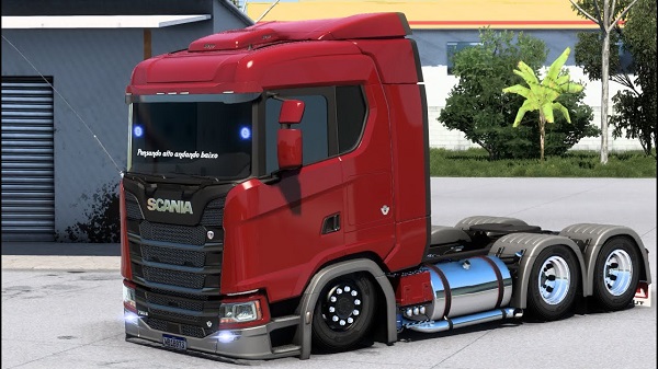 Caminhão Scania NTG Qualificada Mods Ets2 1.45