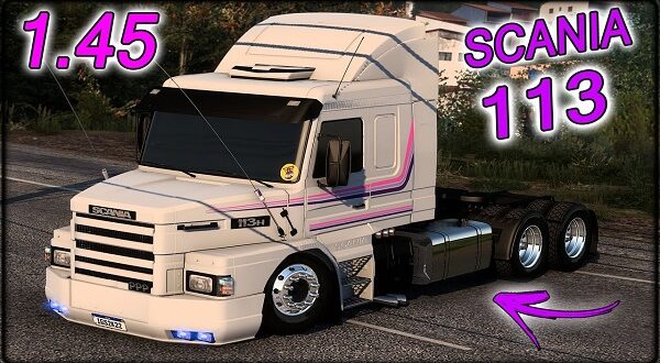 Caminhão Scania 113 Qualificada Mods Ets2 1.45