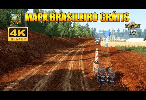 Mapa BR Brasil 3.1 Mods Ets2 1.45