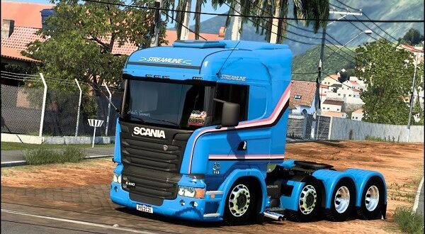 Caminhão Scania STREAMLINE Mods Ets2 1.45