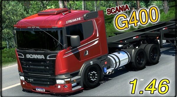 Caminhão Scania G400 Streamline Mods Ets2 1.46