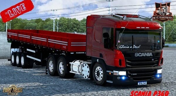 Caminhão Scania P360 Qualificada Mods Ets2 1.46
