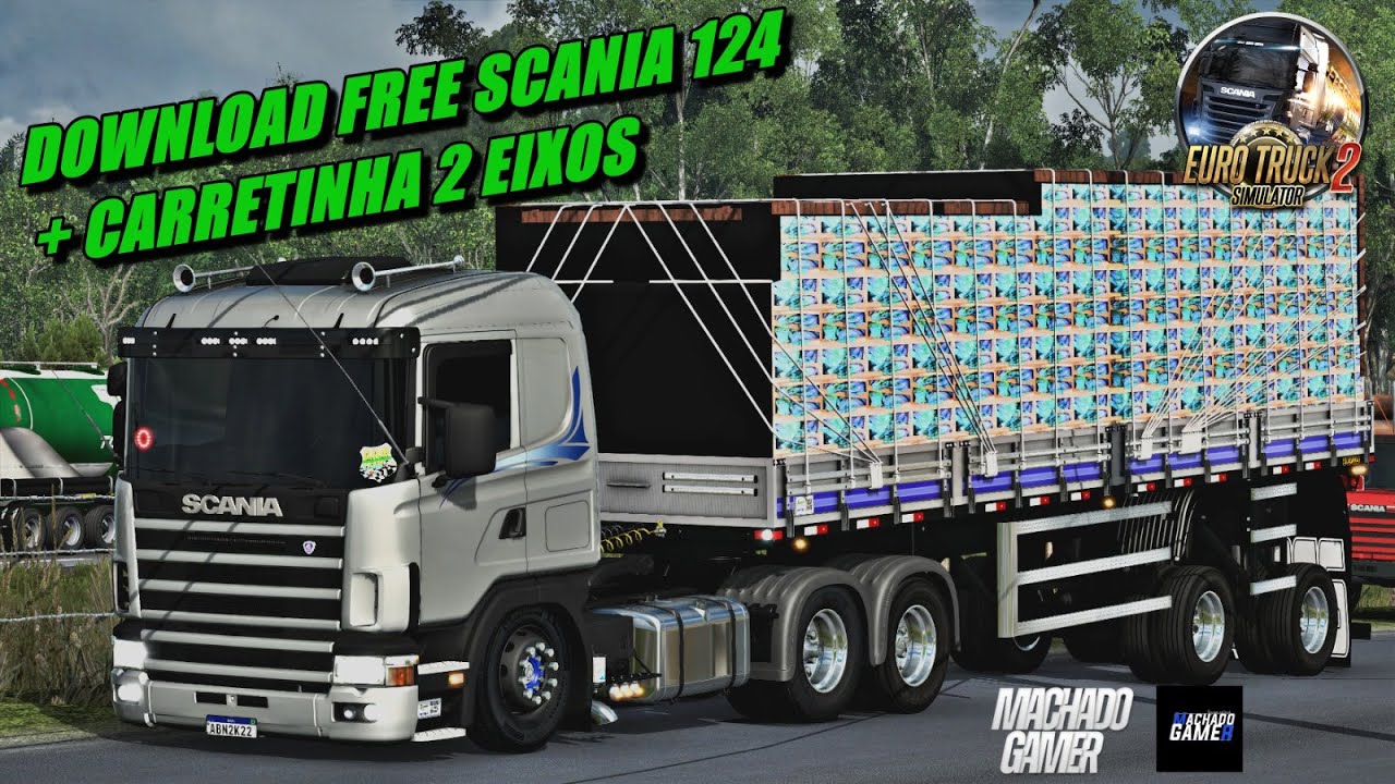 Caminhão Scania 124G Bicuda Top Qualificada Mods Ets2 1.43 - Dalenha Mods