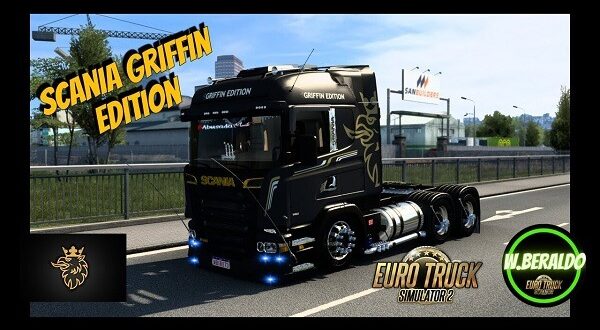 Caminhão Scania GRIFFIN EDITION Mods Ets2 1.46