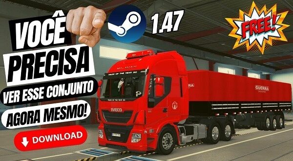 Caminhão Iveco Hi-Way Brasileiro Mod Ets2 1.47