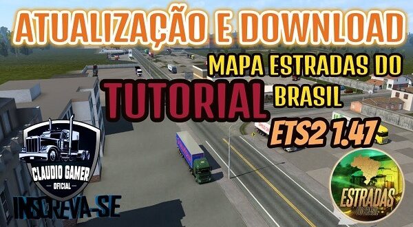 Mapa Estradas do Brasil Mod Ets2 1.47